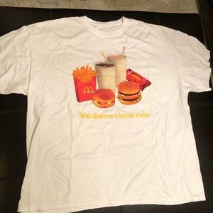 TRAVIS SCOTT x MCDONALDS TEE XL